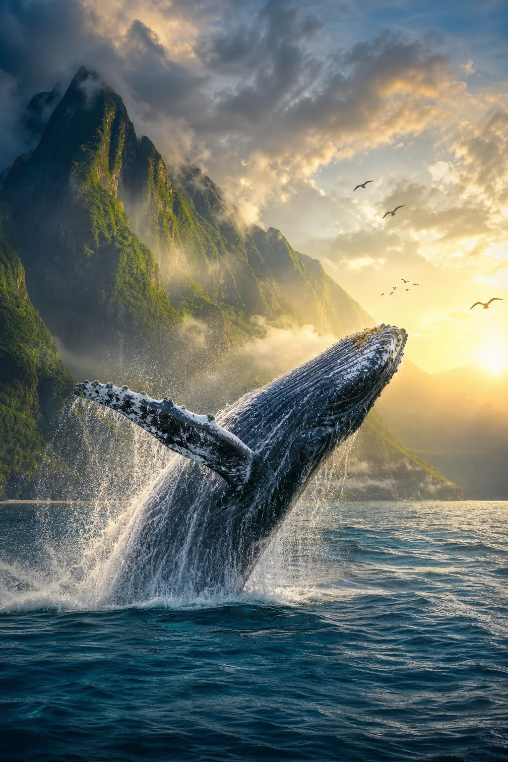 Original artwork for the fictional documentary Wild Horizons